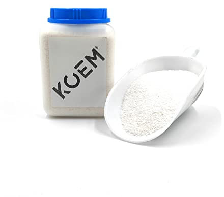 KOEM Colla in scaglie Extra Forte Vegetale Biodegradabile per affissioni di manifesti carta da parati TNT su muro legno metallo prodotto Made in Italy (0,500 Kg)