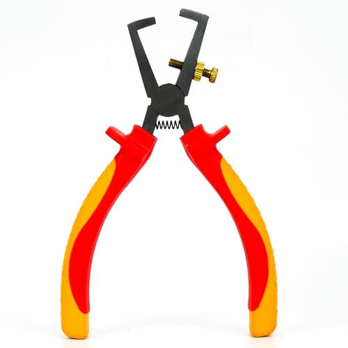 Pince INGDAUM®, isolée contre 1000 V pour les électriciens professionnels, les frigoristes et les mécantroniciens (Pince à dénuder 6)