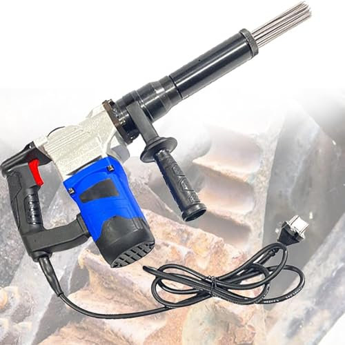 ZYLDDS Pistola de descartamiento de la Aguja eléctrica de 1100 W, Escalador de Aguja de Agarre de Pistola de Alta Potencia, Escalador de Aguja de Agarre de Pistola de Grado Industrial
