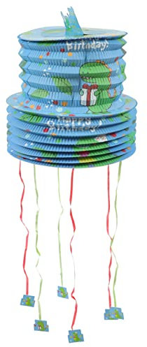 UPKOCH Fiesta Für Geburtstagsfeiern Handgemachte Dino-design Torten-piñata Füllbar Mit Süßigkeiten Und Spielzeug Für Kindergeburtstage Und Partys Deko-highlight