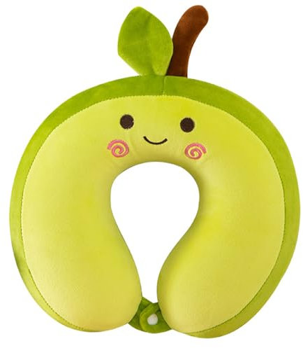 YANXINKE Almohada Viaje, Cojin de Viaje Cuello, Cojín de Reposacabezas, Cojín Cervical para Niños, Cojín Cervical Infantil Portátil, Cojin Cervical Viaje, para por Coche Avión Tren Oficina Casa (4)