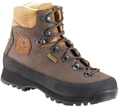 DIOTTO Botas de caza y trekking CORTINA STAMPATO, impermeables, con suela Vibram (Marrón, Sistema tallas calzado EU, Adulto, Números, mediano, 43)