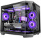 Mars Gaming MC-3TCOREM, Boîtier Gaming Custom Micro-ATX, Triple Fenêtre en Verre Trempé, Double Chambre Latérale, Support Refroidissement Liquide 360mm, Gestion Câblage, Mini-Tour PC, USB-C, Noir