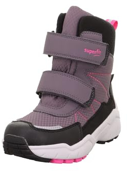 Superfit Culusuk 2.0 varmfodrade Gore-Tex snöstövlar, lila/svart 8500, 36 EU breda, Lila svart 8500, 36 EU bred