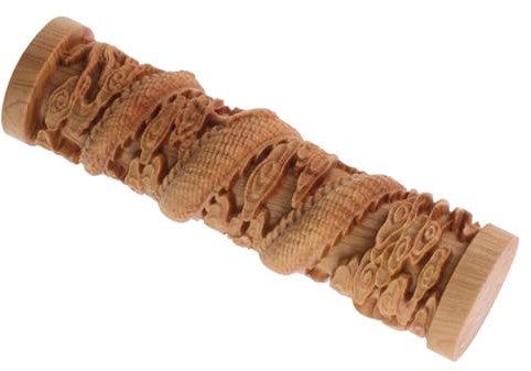 ABOOFAN Holzdrachenfigur Cartoon-Drachen Dekoration Für Schlafzimmer Fenster Zimmer Kunst Spielzeug Statuen Miniatur Büro Führungskraft Lagerung Hand Stil Erwachsene Garten Zuhause