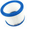Filtro redondo sustituye a Bosch GAS 20 L SFC, GAS 1200 L, 2607432024, elemento de filtro HEPA para aspiradora de forma redonda, para aspiradoras industriales (paquete de 1)