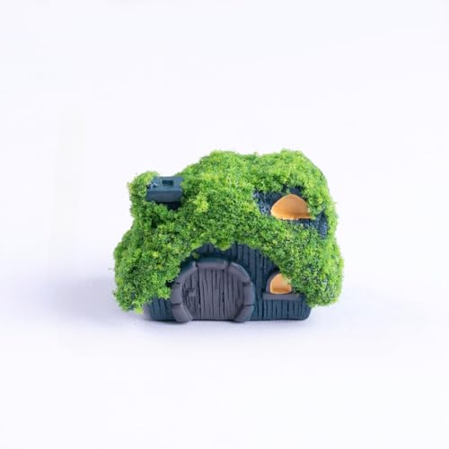 JaAoyoo Miniatur Berge Deko Mini Berge Klein Harz Berge Landschaft Modellbau Garten Haus Miniatur Garten Zubehör Zen Garten Deko Feengarten für Aquarium Landschaft Bonsai Ornamente (Stil B - 1 Stück)