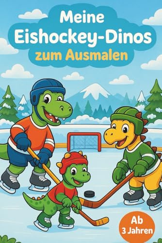 Meine Eishockey-Dinos zum Ausmalen