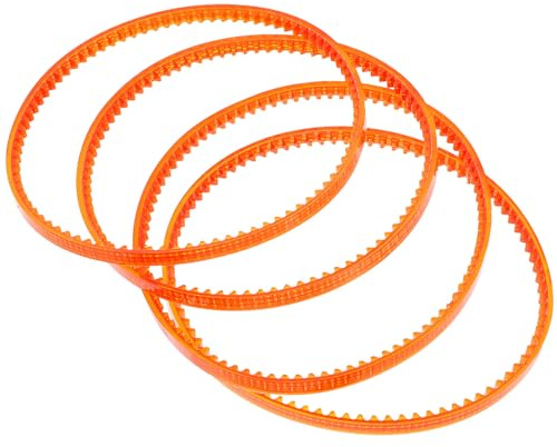POPETPOP Cotton Candy Maker Replacement Belts Reusable 4Pcs Spare Parts for Commercial Electric Candy Floss Machines in Food Stands