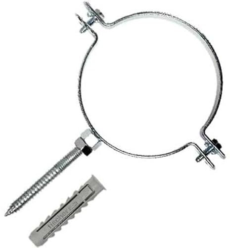 Fischer Collare in acciaio per tubi in PE e PVC CPE-SL 110 V