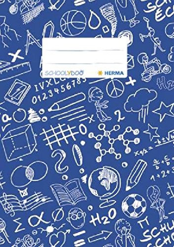 Heftschoner A5 PP blau HERMA 19415 Schoolydoo VE=25(Liefermenge=25)