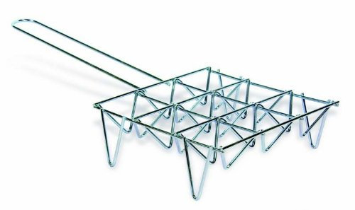 Flores Cortés 33530 - Parrilla cincada para alcachofas, 54 x 175 x 20 cm, Color cincado