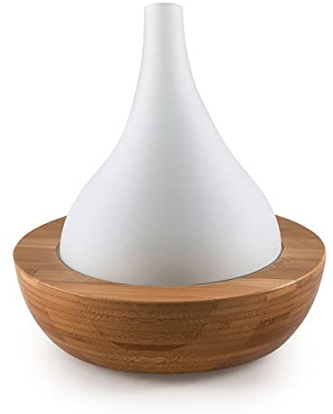 Aroma Diffuser Altais aus Bambus und Glas