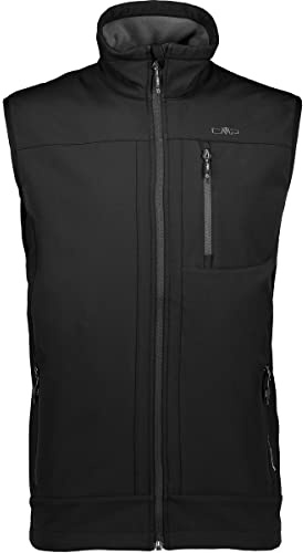 CMP - Gilet da uomo, Nero, 58