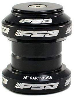 FSA Orbit MX 1-1/8Inches Threadless MTB Road Headset with Top Cap, Black , XTE1504