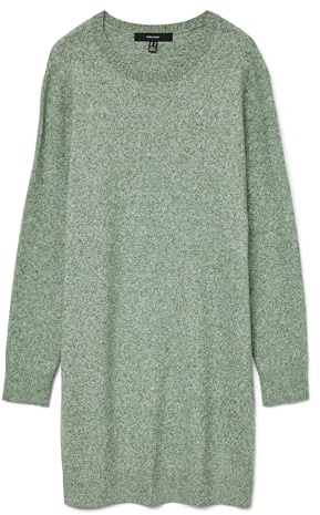 Vero Moda Vmdoffy LS O-Neck Dress Noos Vestido Mujer (Pack de 1)