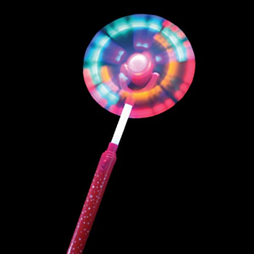 WS Accessories Swivel Fan Wand - Light Sensory Toy [Red]