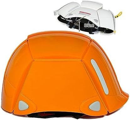 Klapphelm, Tragbare Schutzhelme, Zusammengeklappt Wiegt Ca. 500 G, Zusammengeklappte Größe: 35 X 20 X 8 cm,ＯBereich,Picturesque234