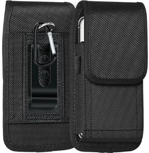Handy Gürteltasche für Samsung Galaxy xcover 7 5 4 4s pro a5 a6 a7 a8 a9 j4 j6 Plus 2018, Universal Gürtel Tasche Holster, Handytasche Hülle für Galaxy Note 8 9 10 20 m20 m10 a10 10s a20 a40 a41 (XL)
