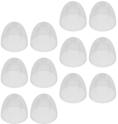 Healvian 12pièces Couvercles pour Biberons Réutilisables Bouchons Anti-fuites pour Biberons Couvercles Bombés de Rechange pour Voyages et Rangement