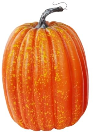 Alipis Künstlicher Kürbis Aus Schaumstoff 22cm Realistische Herbst Dekoration Für Halloween Und Thanksgiving Große Farbtreue Kürbisdeko Für Garten Und Party