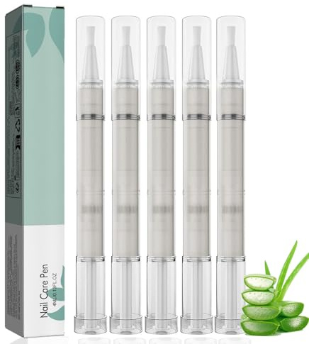 5Pcs Nail Care Pen, Fungus Nail Care Pen, Fungal Nail Treatment for for Toenails and Fingernails, Natural Ingredients Nail Serum for Strengthener Nail