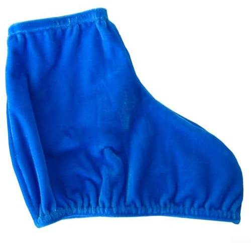 Funda protectora elástica para botas de patinaje mantiene los patines artísticos y patines de hockey limpios y seguros (azul)