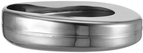 DECOMELODY Bassin de Lit en Acier Inoxydable Portable pour Adultes Urinoir pour Patients Alités et Femmes Enceintes sans Couvercle Confortable et Adapté à L’Usage Nocturne en Milieu