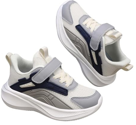 Scarpe da Ginnastica Leggere da Bambino in Mesh Traspirante, per Allenamento Indoor e Outdoor, Tennis, Corsa e Gioco attivo1 h