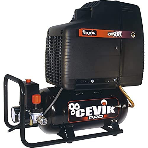 Cevik CA-PRO201 - Monoblock Portátiles 230V- 1,5HP- 6 Lt.- 8 BAR- 205 Lt./ min.