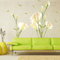WandSticker4U®- Adesivi murali FIORI CALLA bianchi/gialli (135x97 cm) I Adesivi parete fiori piante foglie natura I Decorazioni parete soggiorno camera da letto cucina bagno corridoio cameretta