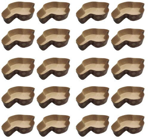 Stampo Professionale per Mini Colombe (20x100gr) – Carta di Pura Cellulosa ideale per l’uso in Forno, Resistente, resistente al calore 200°C, calandrante. Idoneo per uso Alimentare (20pz) | ideale per l’uso in Forno, Resistente, resistente al calore 200°C, calandrante. Idoneo per uso Alimentare (20pz)