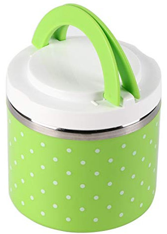 Thermobehälter für Essen, Edelstahl Warmhaltebox Speisebehälter Thermosspeisebehälter Thermobecher Essensbehälter Lunchbox Thermo Lunchbox für Erwachsene & Kinder 630ml Grau