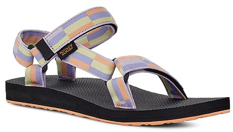 Teva Women's Original Universal Sandal, Retro Block Pastel Lilac, 6