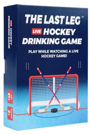 Beer Pressure The Last Leg - Live Hockey Drinking Game. Perfect for Game Days, Tailgates, Parties, and Pre Games.