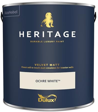 Dulux Heritage Farbe, 2,5 l, Ockerweiß