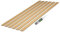 Wall Panelling kit, Pk 5 1000 x 100 x 9mm MDF, Feature Wall Stripwood Pack & Adhesive Included, Simple mounting Set