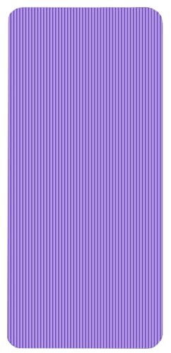 HUHJYUGE Yogamatte rutschfest, Pilates Matte mit Tragegurt, Fitnessmatte, Turnmatte, Gymnastikmatte, 10/15/20mm Dicker, für Yoga-Anfänger, Fitness, Pilates und Turner (B 185x61x2cm)