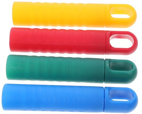 Beaupretty 4 Stücke Besen Griff End Kappe Mopp Stange Erreichen Pole Griff Grip Wäscheleine Stick Hülse Ersatz Kunststoff Griff End Kappen