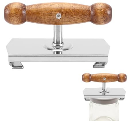 EACHPT Dosenöffner Manuell,Müheloser Arthritis Glasöffner,Verstellbarer Edelstahlöffner für schwache Hände, Schnelles öffner für Schraubgläser,geeignet für Senioren,Arthritis,Frauen