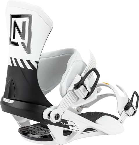 Nitro Team Pro Bindung Fijaciones de Snow, Adultos Unisex, Blanco, Large