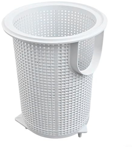 Swimming Pool Filter Pump Basket Compatible With Ultra Flow V38-185 Model Pool Equipment Replacement Parts White