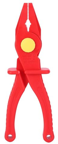 Alicates de corte de plástico aislados, herramienta manual multifuncional profesional para instalación de instrumentos, trabajos eléctricos, diseño ergonómico duradero, seguridad