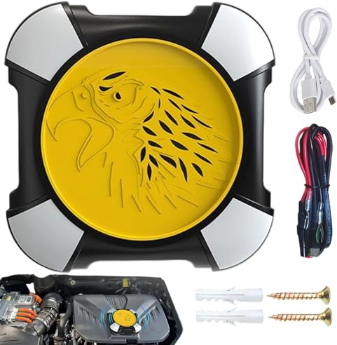 Ultrasonic Fly Repeller -Electronic Fly Deterrent Device | Ultrasonic Insect Control Plug-in | Fly Repellent Sonic Gadget | Indoor Bug Stop Unit | Non-Toxic Sonic Fly Repeller Tool