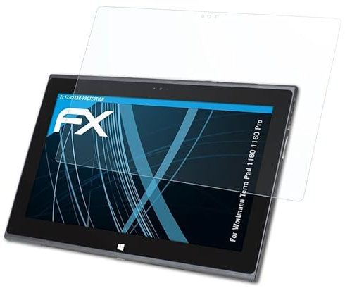atFoliX Film Protection d'écran compatible avec Wortmann Terra Pad 1160 1160 Pro Protecteur d'écran, ultra-clair FX Écran protecteur (2X)