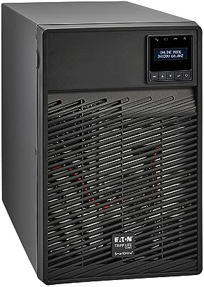Tripp Lite Eaton Series SmartOnline 1500VA UPS Battery Backup, Pure Sine Wave Double-Conversion, 120V 1350W, Tower, LCD Screen, 6 Outlets, USB, DB9, 2 Year Warranty & $250,000 Insurance (SU1500XLCD)