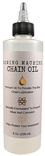 UniSport Concept 2 Rowing Machine Chain Oil (8 Oz) Premium Formula for Exercise Rower Chains, Compatible with Model D and Major Brands, Made in USA