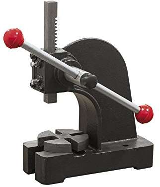 Fervi PRESSA MANUALE A CREMAGLIERA FORZA 5000 N CON TAVOLA GIREVOLE ESTRAIBILE P022/05