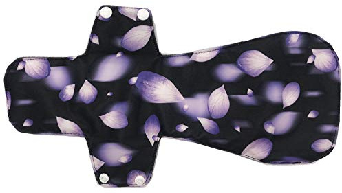 MUMBABY 1 Stück 35,4 cm Übernachtungspads/Menstruationsbinden/wiederverwendbare Damenbinden (Feuer, 35,6 cm)