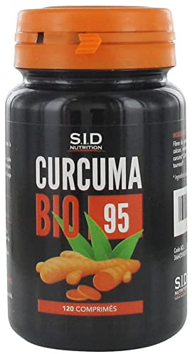 S.I.D Nutrition Curcuma Bio 95 120 Comprimés